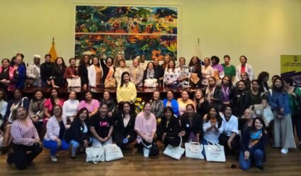 Grupo de asistentes al Foro Internacional